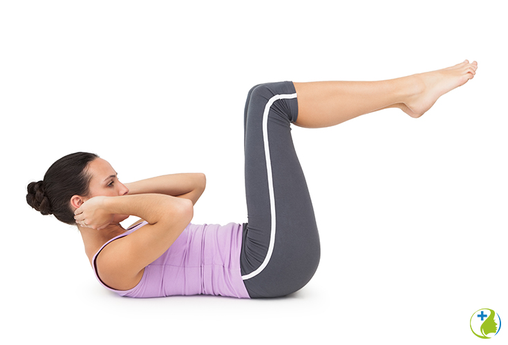 6 crucial exercises for 30 minutes per day is all you need to burn off that unwanted pooch fat. This workout involves the most effective moves that you can do to exercise your core waistline muscles. #workout #fitnessroutine #fatlossworkout