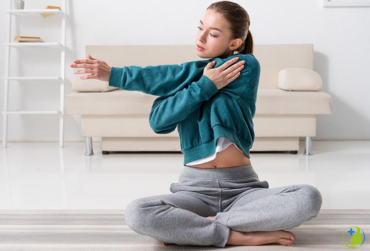 6 crucial exercises for 30 minutes per day is all you need to burn off that unwanted pooch fat. This workout involves the most effective moves that you can do to exercise your core waistline muscles. #workout #fitnessroutine #fatlossworkout