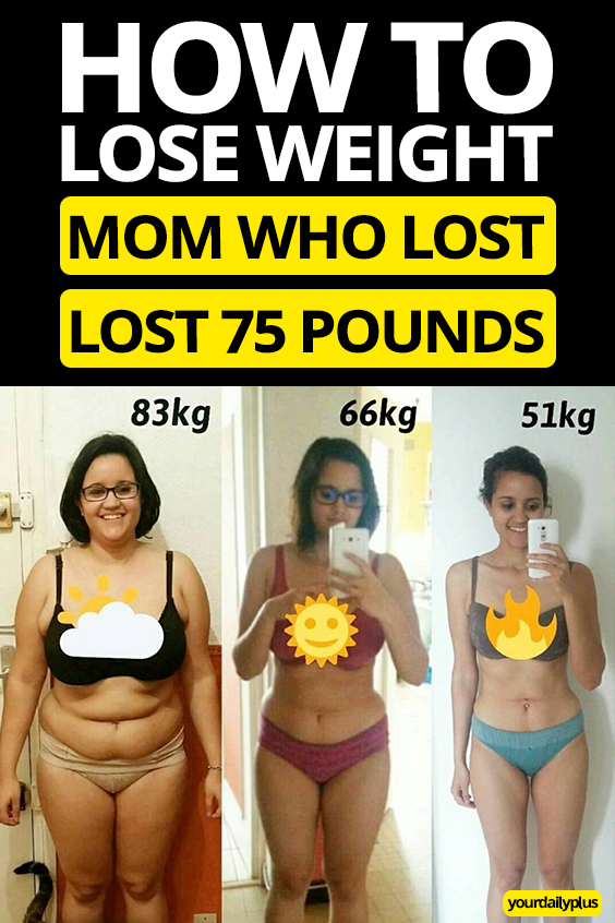 INCREDIBLE weight loss! This mother of 3 lost over 75 pounds while improving her strength, flexibility and mental health.
