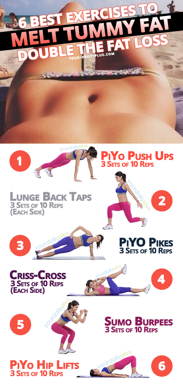 Looking for the ultimate flat tummy workout? This routine destroys fat with a combination of flat belly exercises!